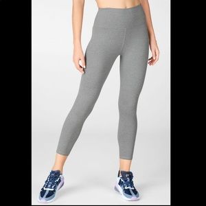 Fabletics High-Waisted Heathered Capri